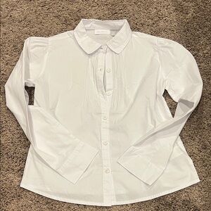 The Children's Place Women's Crisp White Button-Down Shirt